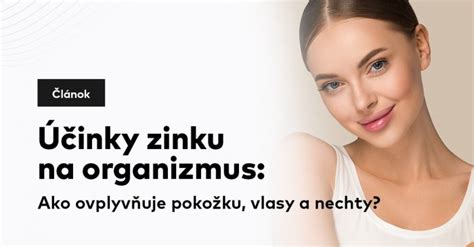 Účinky zinku na organizmus