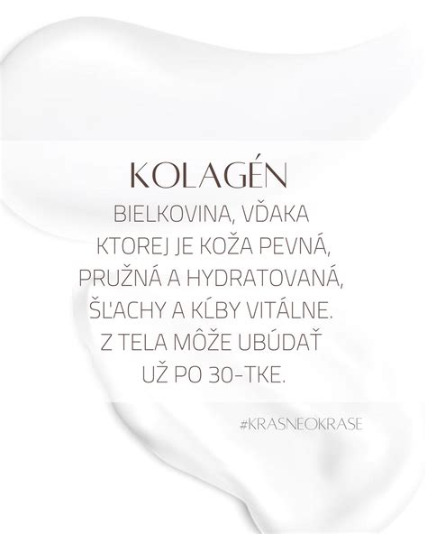 Úbytok kolagénu s vekom
