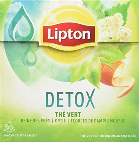 Šálka čaju Lipton Detox