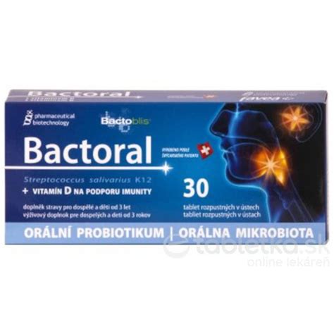 Bactoral NEO - schéma účinku