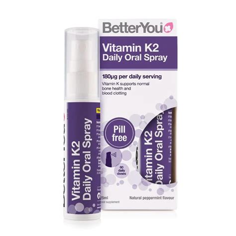 BetterYou Vitamín K2 v spreji