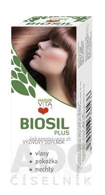 Biosil, zinok a biotín pre zdravé vlasy, nechty a pokožku