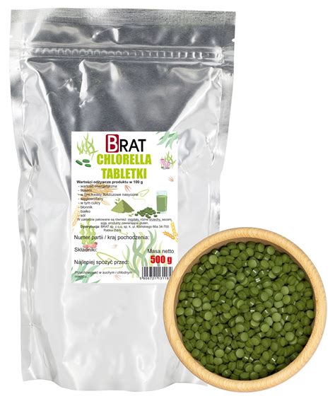 Chlorella tabletky