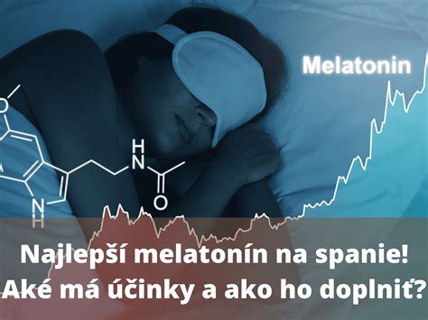 Dávkovanie melatonínu