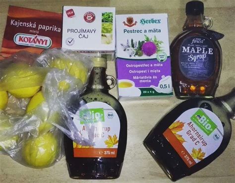 Detox s javorovým sirupom