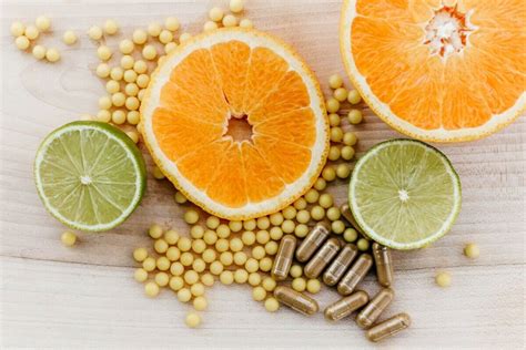 Doplnky stravy s vitamínom C