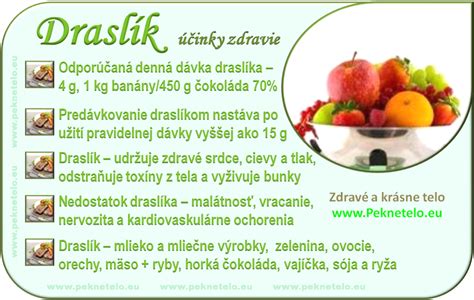 Draslík v potravinách