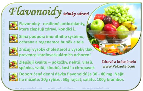 Flavonoidy v potravinách