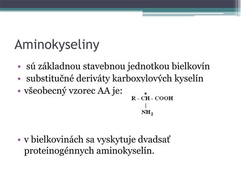 Funkcie aminokyselín