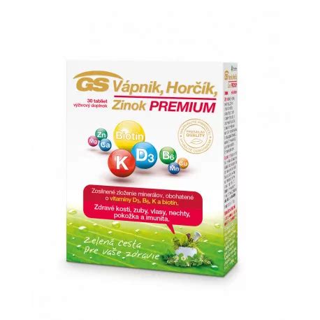 GS Vápnik Horčík Zinok Premium