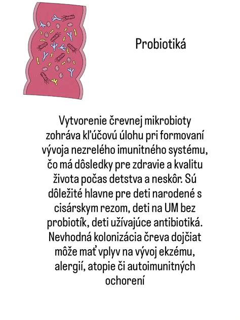 Ilustračný obrázok probiotík pre deti