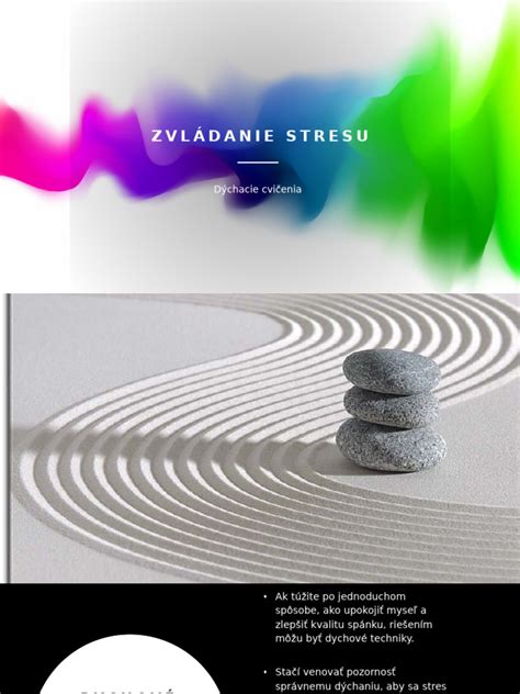 Infografika - zvládanie stresu