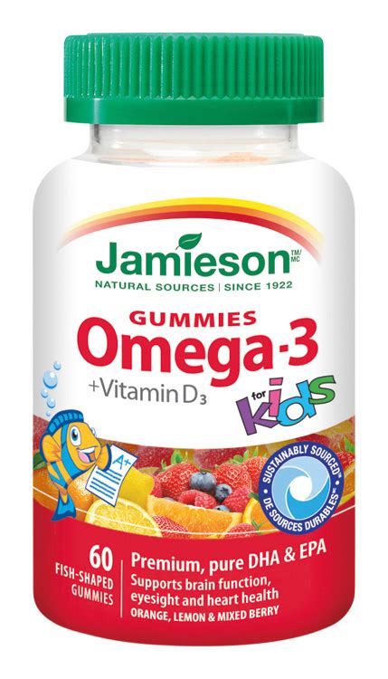 Jamieson Omega-3 pre deti