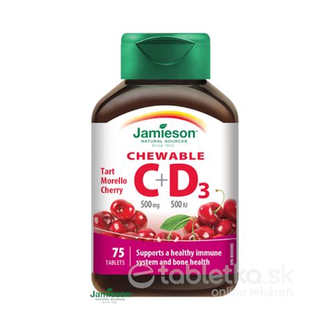 Jamieson Vitamín C + D3