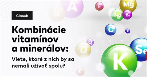 Kombinácie vitamínov