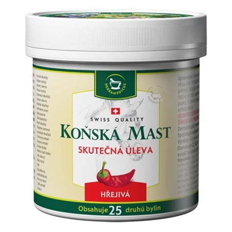 Konská masť - porovnanie