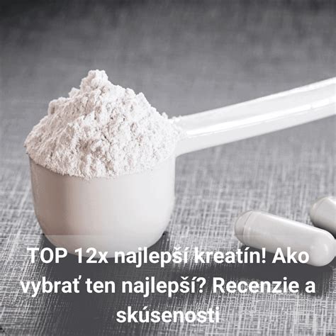 Kreatín a jeho účinky