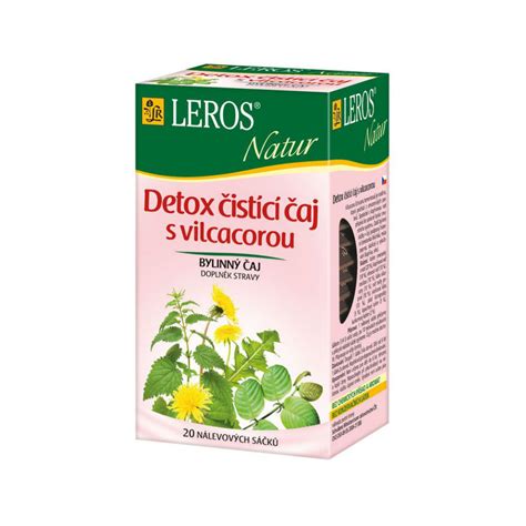 LEROS NATUR DETOX Prečisťujúci čaj s Vilcacorou