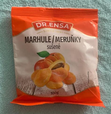 Marhule - nutričné hodnoty a zloženie