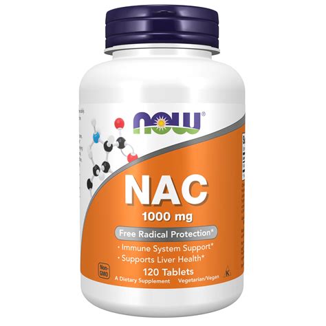 NAC (N-acetylcysteín) štruktúra