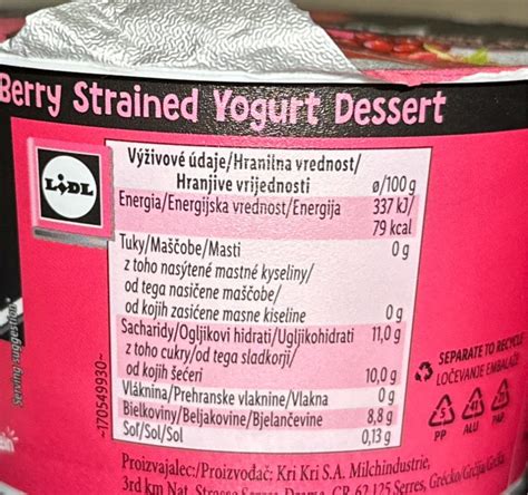 Nutričné hodnoty Goji