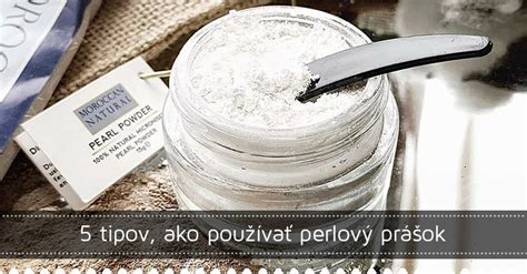 Perlový prášok