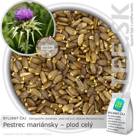 Pestrec mariánsky kapsule