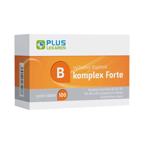 Plus Lekáreň B Komplex Forte