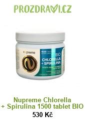 Porovnanie nutričných hodnôt chlorelly a spiruliny