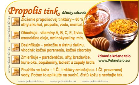 Použitie propolisovej masti
