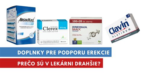 Prípravky na podporu potencie