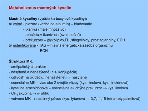 Prenos mastných kyselín do mitochondrií