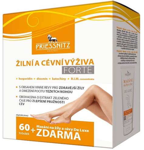 Priessnitz Žilná a cievna výživa FORTE