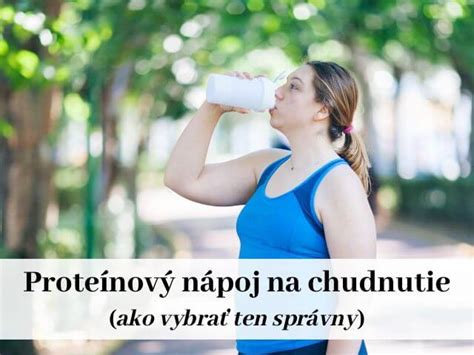 Proteín a chudnutie