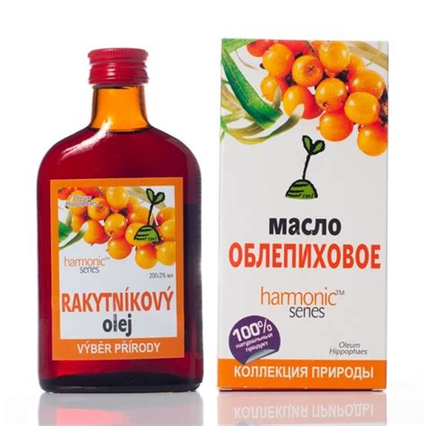 Rakytníkový olej v kapsulách