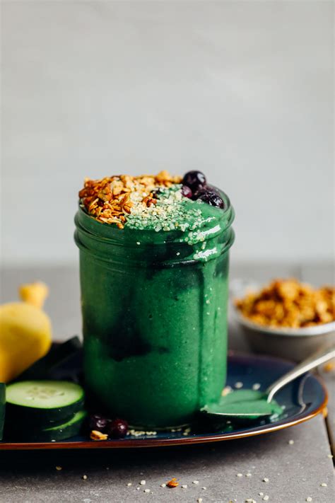 Spirulina smoothie