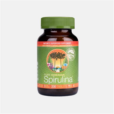 Spirulina tablety