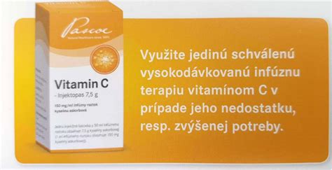 Tabuľka s odporúčanými dennými dávkami vitamínu C pre rôzne vekové kategórie