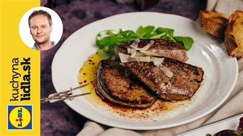 Teľacia pečeň s červenou repou