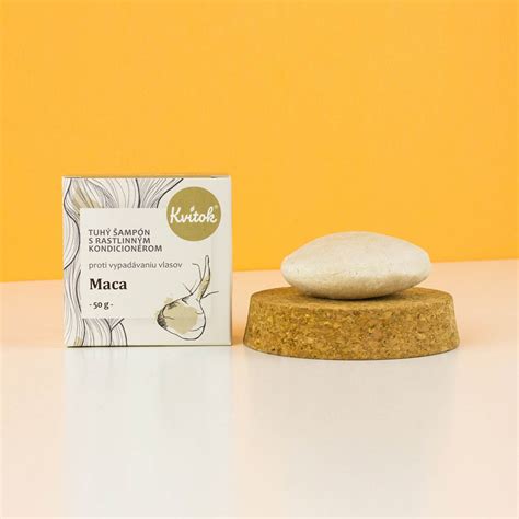 Tuhý šampón s kondicionérom Maca