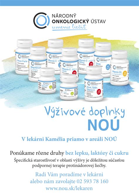 Výživové doplnky v lekárni
