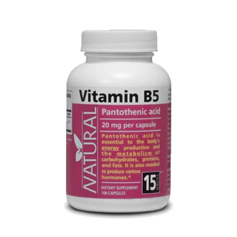 Vitamín B5 - kyselina pantoténová
