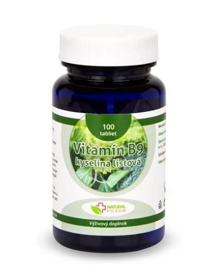 Vitamín B9 - kyselina listová