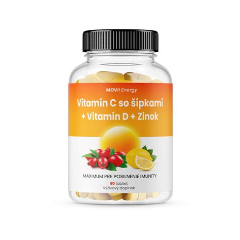 Vitamín C a zinok pre imunitu