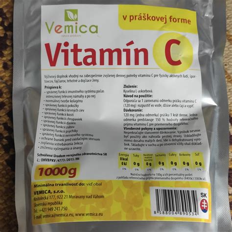 Vitamín C v prášku