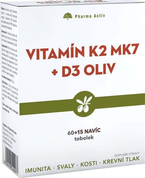 Vitamín D3 a K2