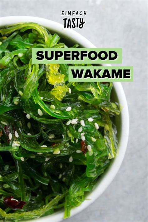 Wakame selber machen | Algensalat Rezept | FITfuttern |FIBOOK