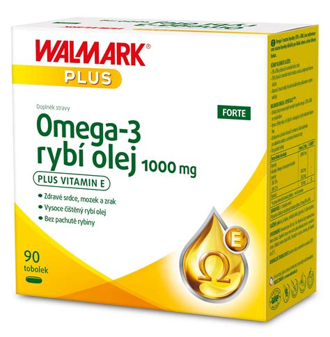 Walmark Omega 3 rybí olej forte