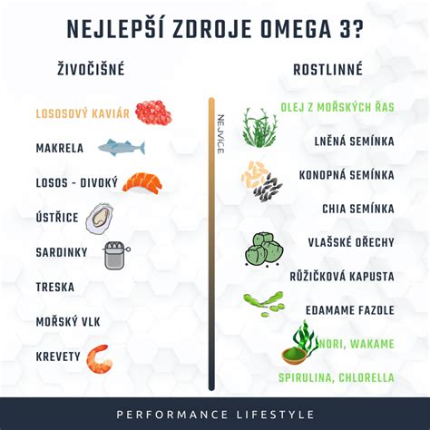 Zdroje Omega 3
