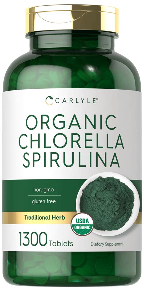 chlorella a spirulina účinky